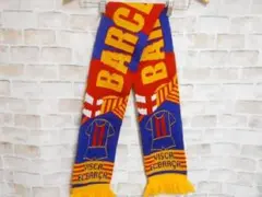 FCバルセロナ サッカー マフラー アクリル100％ 長さ138cm