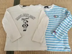 mou jon jon 長袖カットソー 2枚セット　110 120