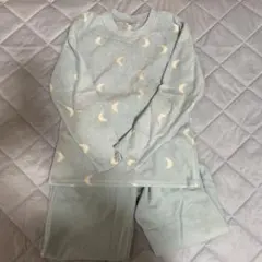 月模様 フリースパジャマ 140サイズ