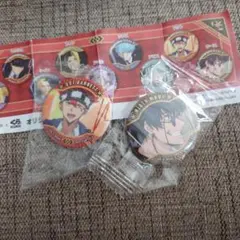 くら寿司×マッシュル　オリジナル缶バッジ　ドット・ワース