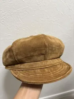 New York Hat スエード キャスケット ブラウン L - メルカリ