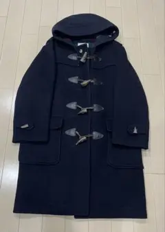J.PRESS フード付きダッフルコート ネイビー Mサイズ
