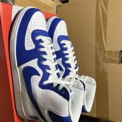 NIKE スニーカー 白/青 ハイカット