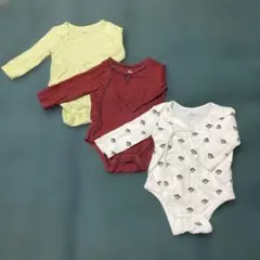 babyGap 長袖肌着3点セット 6-12ヶ月