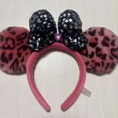 ディズニー ヒョウ柄カチューシャ