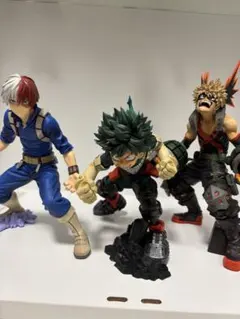 smsp A 轟焦凍　A賞爆豪勝己　クロニクル緑谷出久　フィギュアセット　開封品