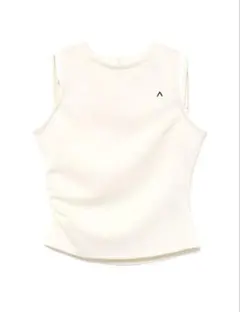 andmary heart point knit tops ivory - メルカリ