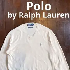 美品！【Polo Ralph Lauren ポロラルフローレン】Vネックセーター