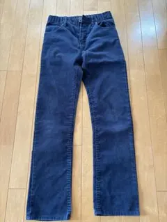 GapKids スリムストレートフィット 長ズボン ネイビー
