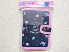 新品未使用 メリング デニム シール帳 イチゴ うさぎバインダー あの