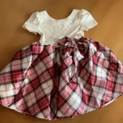 【未使用品】H&M チェック柄ワンピース US 5T/6 サイズ120㎝相当