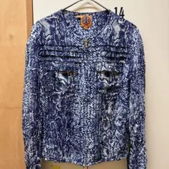 K*)様 TORY BURCH ヘビ柄ジャケット サイズ2のサムネイル