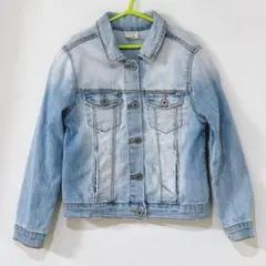 Zara Girls デニムジャケット ライトブルー 8号 128cm