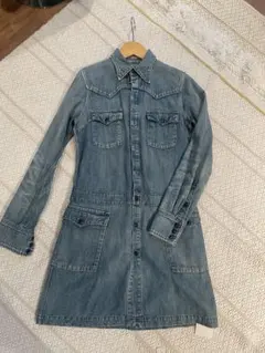 みや様専用　KAPITAL デニム 長袖ワンピースのサムネイル