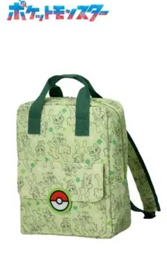 新品未使用】ポケットモンスター ニャオハ　スクエア型リュックサック