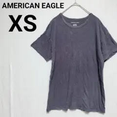 AMERICAN EAGLE Tシャツ XS グレー 半袖 メンズ トップス