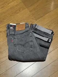 リーバイス 501 W28 セルビッジデニム ブラック ヘンプ - メルカリ