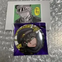 c108 秋田書店 コミケ 桃源暗鬼 ステッカー 等々力颯 缶バッジ - メルカリ