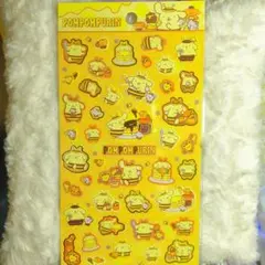 ポムポムプリン シール はちみつデザイン