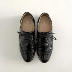 ROPE PICNIC レースアップシューズ 黒 23.5のサムネイル