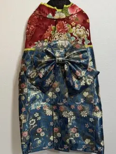犬服 袴 ハンドメイド コーギーサイズ 中型犬 金襴