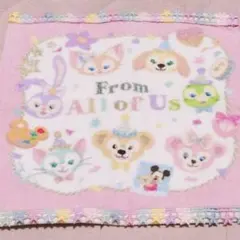 ダッフィー＆フレンズ　ミニタオル　ディズニーシー