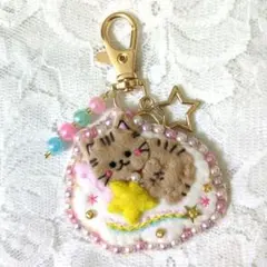 即購入❌]チャーム 刺繍 フェルト ハンドメイド ＊コメント必須 - メルカリ