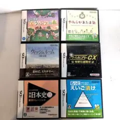 ニンテンドーDSソフト 6本セット