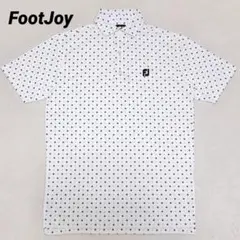 【極美品】フットジョイ FJ ゴルフウェア ポロシャツ 半袖 メンズ ウェア ②