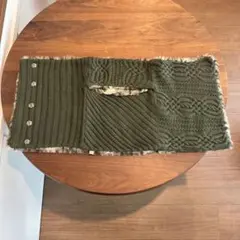 アレキサンダーリーチャン　ネックウォーマー　リバーシブル