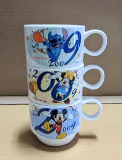 ディズニーマグカップ3点セット