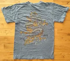 STUSSY ステューシー Dragon Tee 龍 S ネイビー 名作