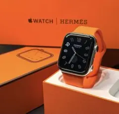 バッテリー100%】AppleWatchHermès S7 45mm豪華セット - メルカリ