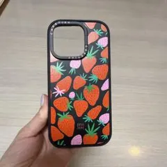 CASETIFY いちご柄 iPhone 16 pro 美品