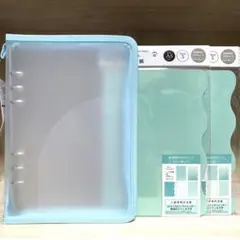 ☆6リングファイル＆A5カスタムノート　シール台紙5枚入