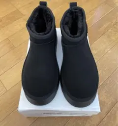 レースレディース　ムートン　ブーツ　厚底　UGG風