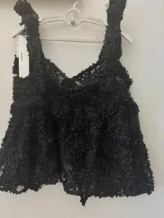 【新品タグ付き】Heather フラワーチュールキャミのサムネイル