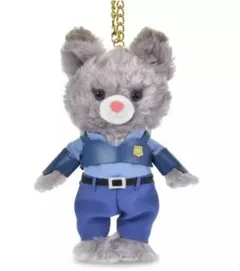 ユニベアシティ パウキャロット ぬいぐるみキーホルダー・キーチェーン　ジュディ