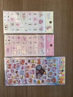 ESTHER BUNNY タイルシール、ハムハムCafeプチドロップシール