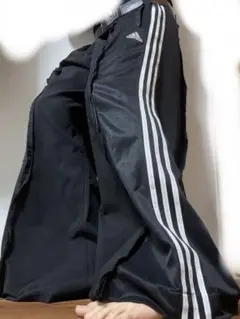 adidas バギーデニム　古着　archive opium Y2K フレア