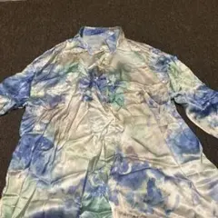SHEIN サテン シャツ