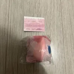 シュガーバニーズ　ふわふわ巾着　ももうさ　ガチャガチャ