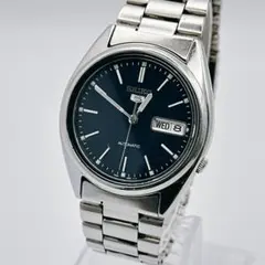 SEIKO 5 自動巻き腕時計 7S26-0430 ネイビー - メルカリ
