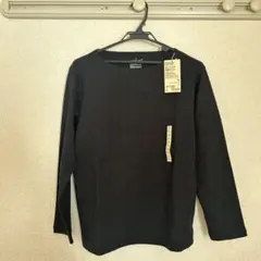【 新品 】無印良品 / ボートネック長袖Tシャツ