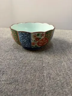 花柄波形ボウル　5個セット