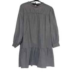 千鳥格子ワンピース 大きいサイズ プラスサイズ