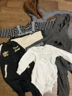 フード付きカバーオール 80セットまとめ売り