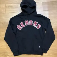 90's Russell Black Hoodie