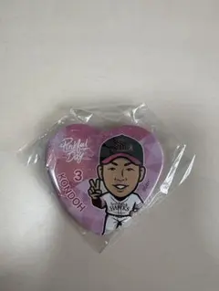 福岡ソフトバンクホークス 近藤健介 缶バッジ Pinkful Day