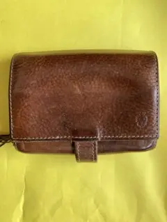ささき様専用 フェリージ ブラウンレザー 三つ折り財布のサムネイル